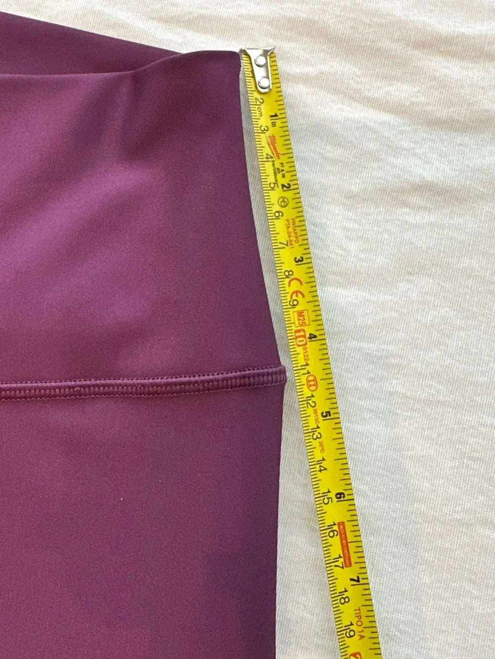 ALO Yoga Deep Plum High-Waist Leggings